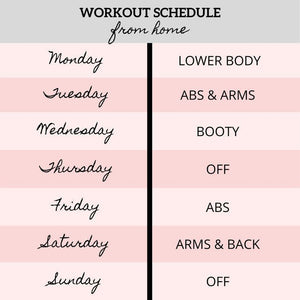 Why it is important to have a regular exercising schedule