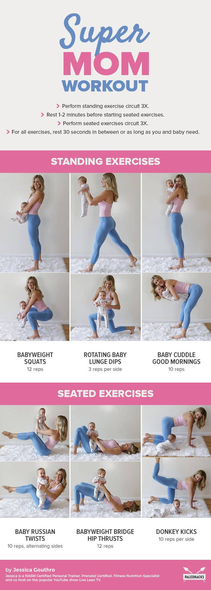 Workouts for stay at home moms