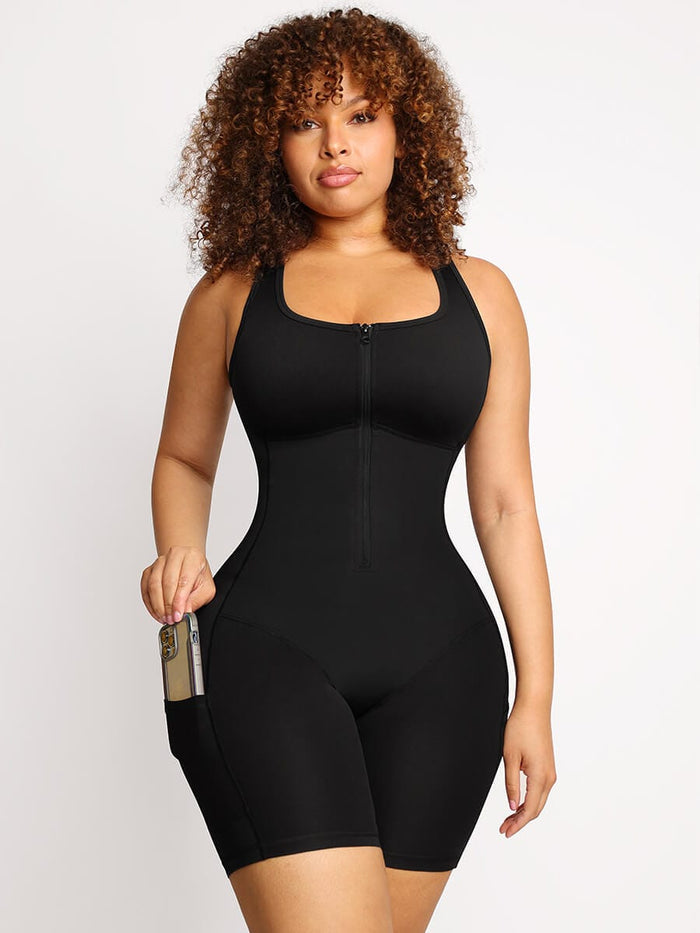 Athletic Bodyshaper With Pockets