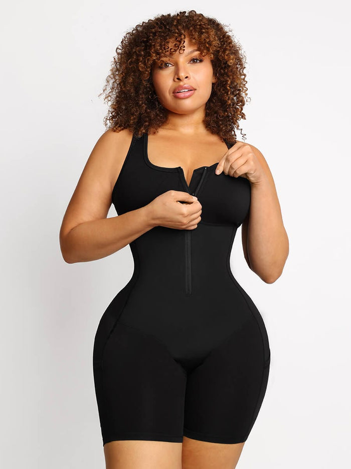Athletic Bodyshaper With Pockets