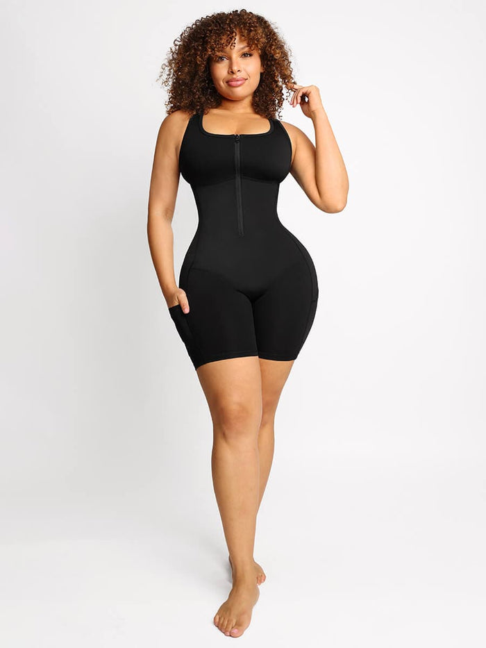 Athletic Bodyshaper With Pockets