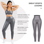 Load image into Gallery viewer, Silver Sauna Yoga Pants
