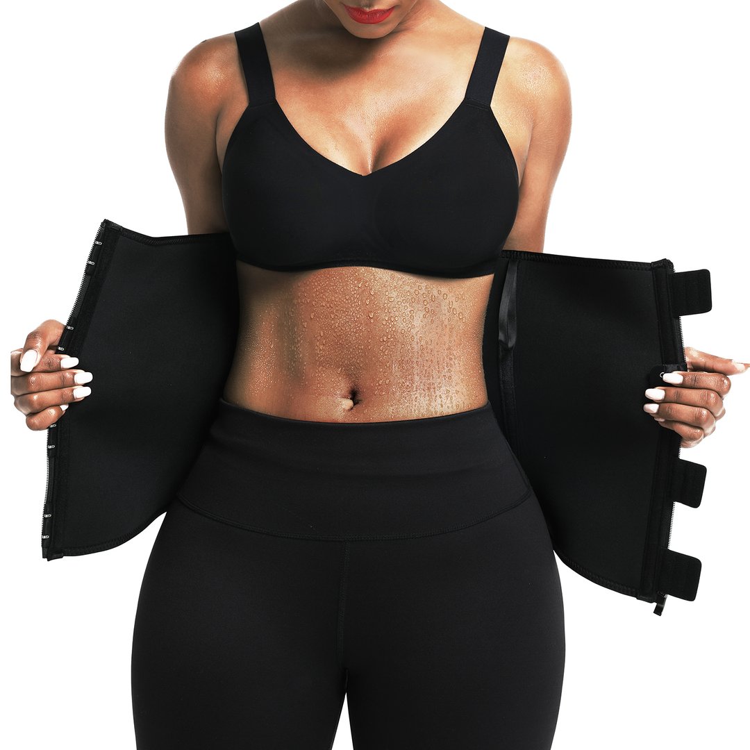 6 Steel Bone Waist Trainer with Belt