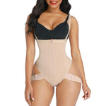 Load image into Gallery viewer, Black High Waisted Adjustable Leg Bodysuit
