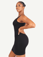 Load image into Gallery viewer, Square Neck Shapewear Dress
