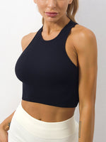 Load image into Gallery viewer, Off-Shoulder Cropped Top Vest
