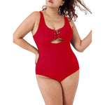 Load image into Gallery viewer, 1pc Cut-Out Swimsuit Shapewear
