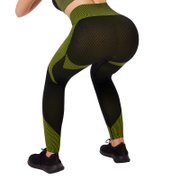 High Waist Yoga Pants - Green