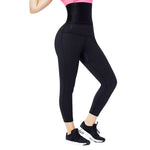 Load image into Gallery viewer, Black Capris Pants with Waist Trainer
