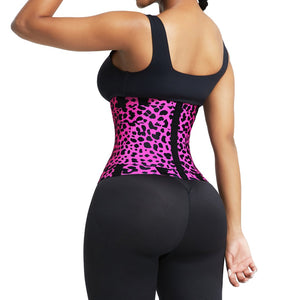 Rose Red Waist Trainer with Straps