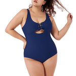 Load image into Gallery viewer, 1pc Cut-Out Swimsuit Shapewear
