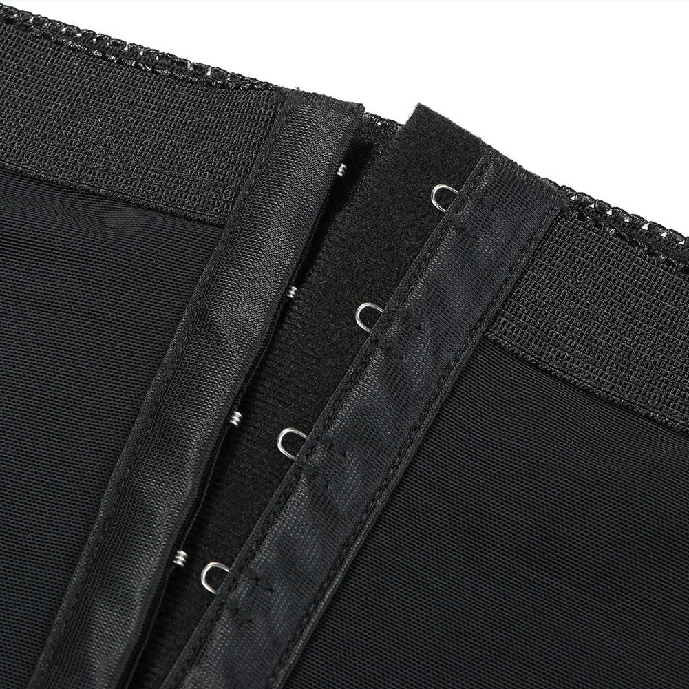 Black High Waist Shorts - Open Butt