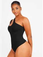 Load image into Gallery viewer, One-Shoulder Cut-out Bodysuit
