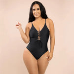 Load image into Gallery viewer, 1pc V-Neck Sculpting Swimsuit
