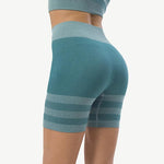 Load image into Gallery viewer, Green Seamless Knitted Yoga Set
