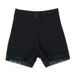 Load image into Gallery viewer, Mid-Waist Lace Shorts - Black Tummy Shaper
