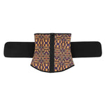 Load image into Gallery viewer, African Print Waist Trainer with Zipper
