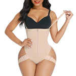 Load image into Gallery viewer, Black High Waisted Adjustable Leg Bodysuit
