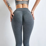 Load image into Gallery viewer, High Waist Tight Hip Yoga Pants
