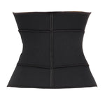 Load image into Gallery viewer, Black Zipper Waist Trainer
