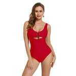 Load image into Gallery viewer, 1pc Cut-Out Swimsuit Shapewear
