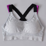 Load image into Gallery viewer, Push Up Sports Bra with Cross Straps
